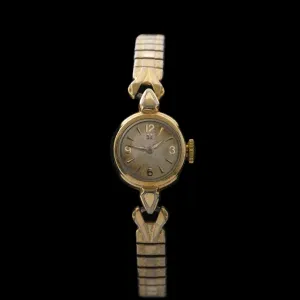 Omega - Vintage 9Kt Gold Ladies Dress Watch