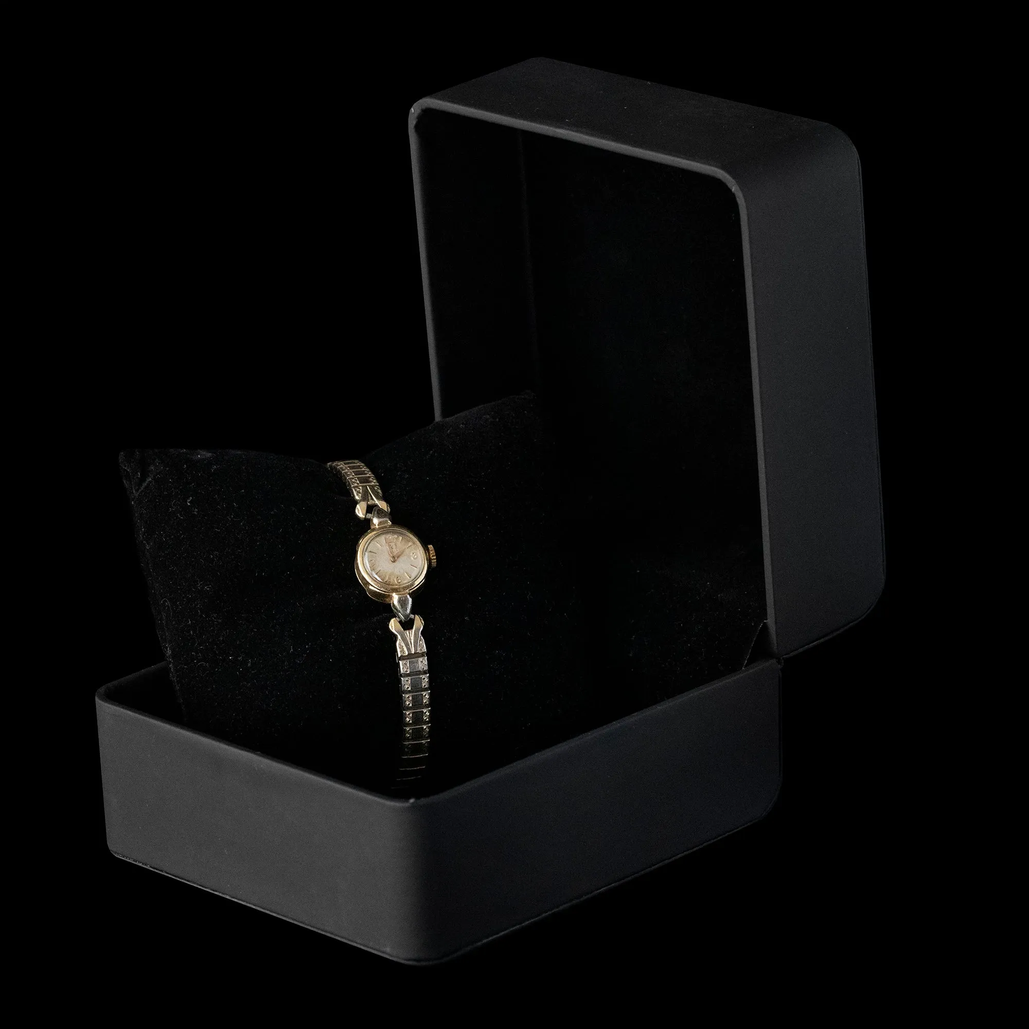 Omega - Vintage 9Kt Gold Ladies Dress Watch