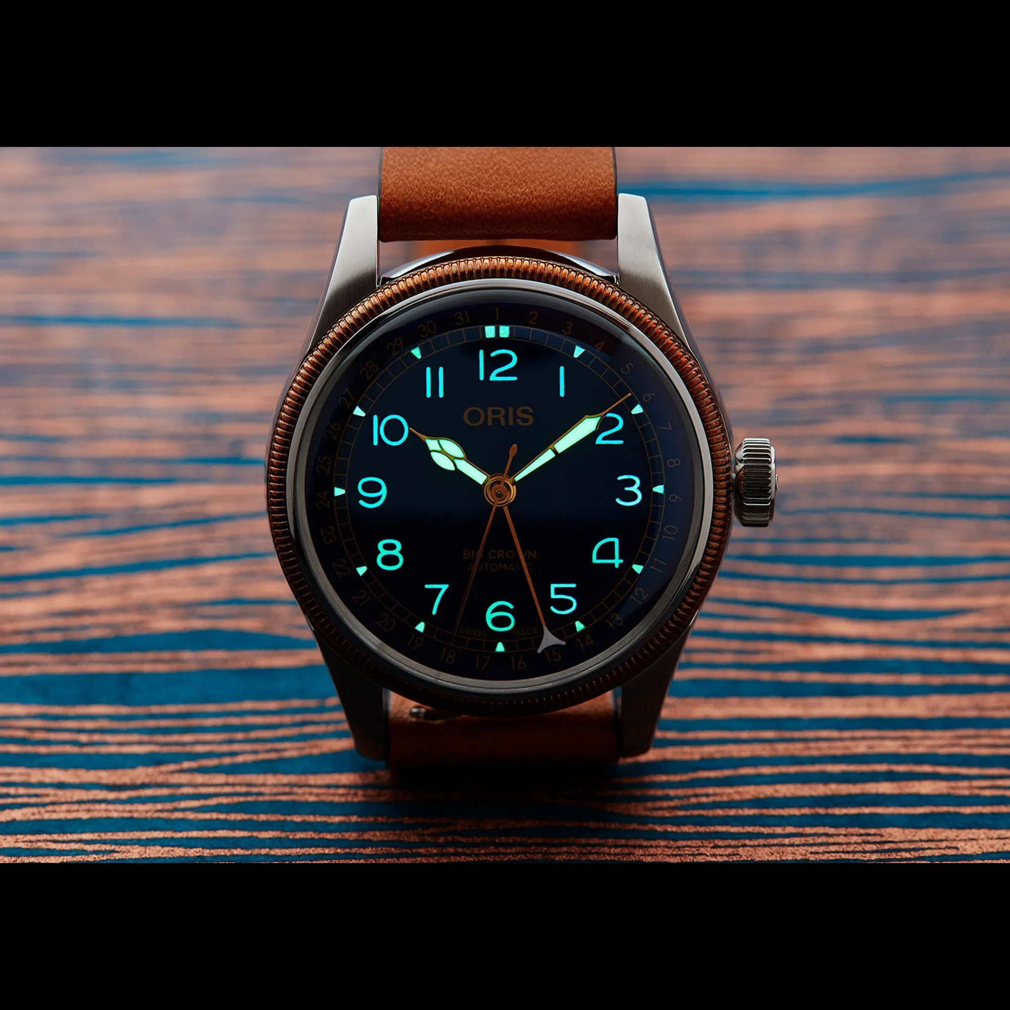 Oris - Big Crown Pointer Date Blue Arab 40mm