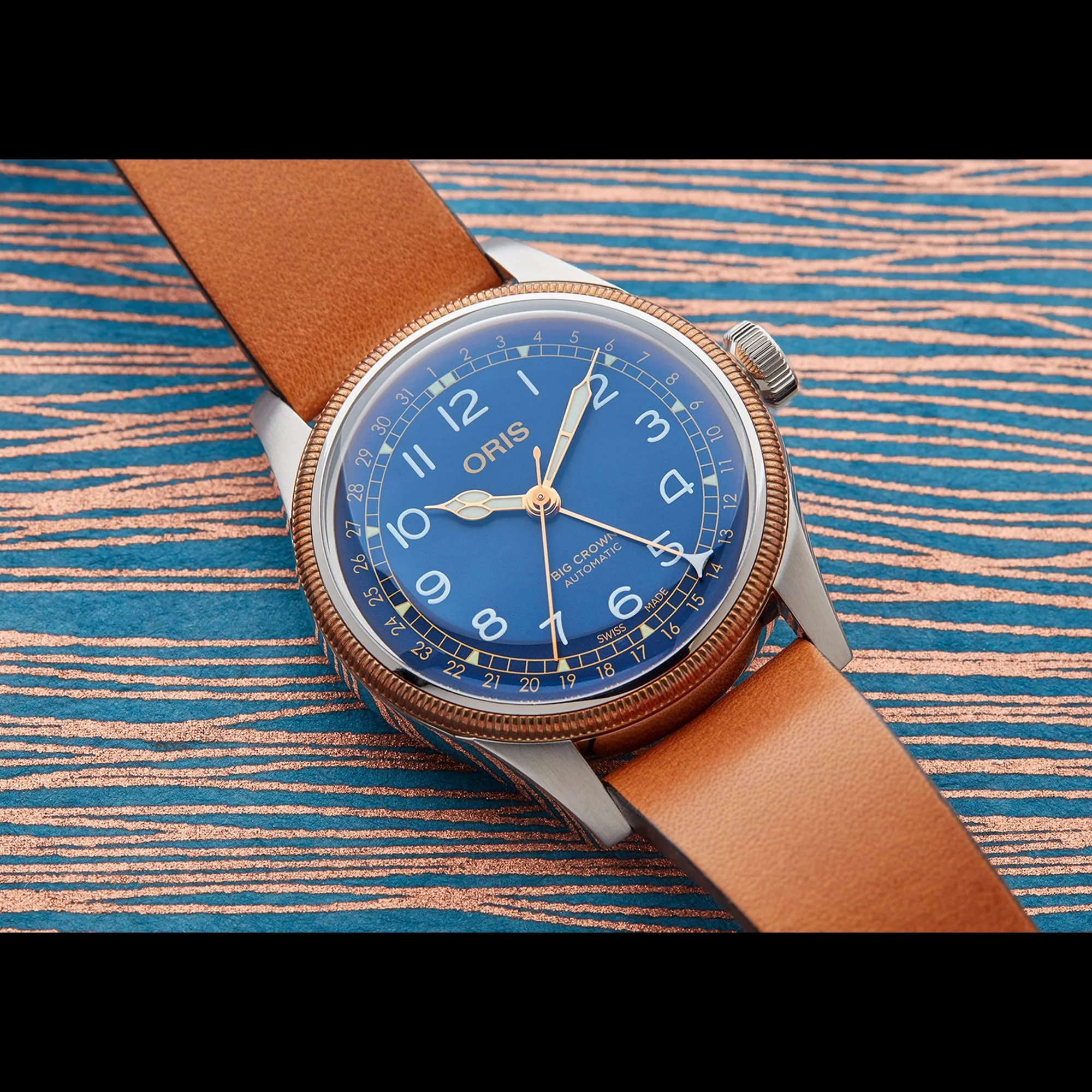 Oris - Big Crown Pointer Date Blue Arab 40mm