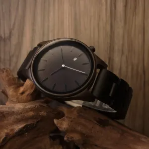 Ottawa - Ebony Minimal Watch