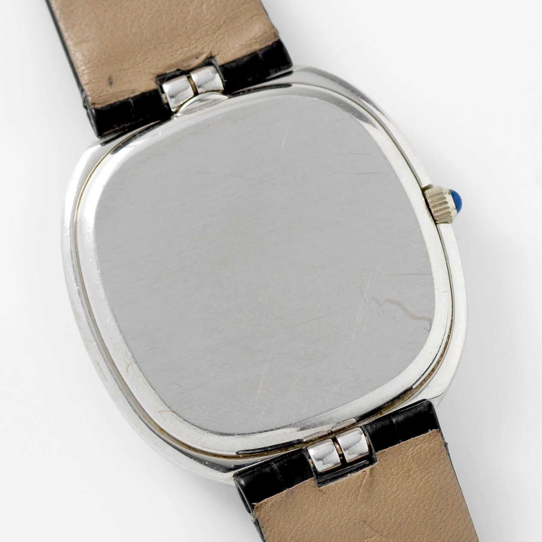 Patek Philippe Ellipse White Gold Lapis Dial Ref 3634