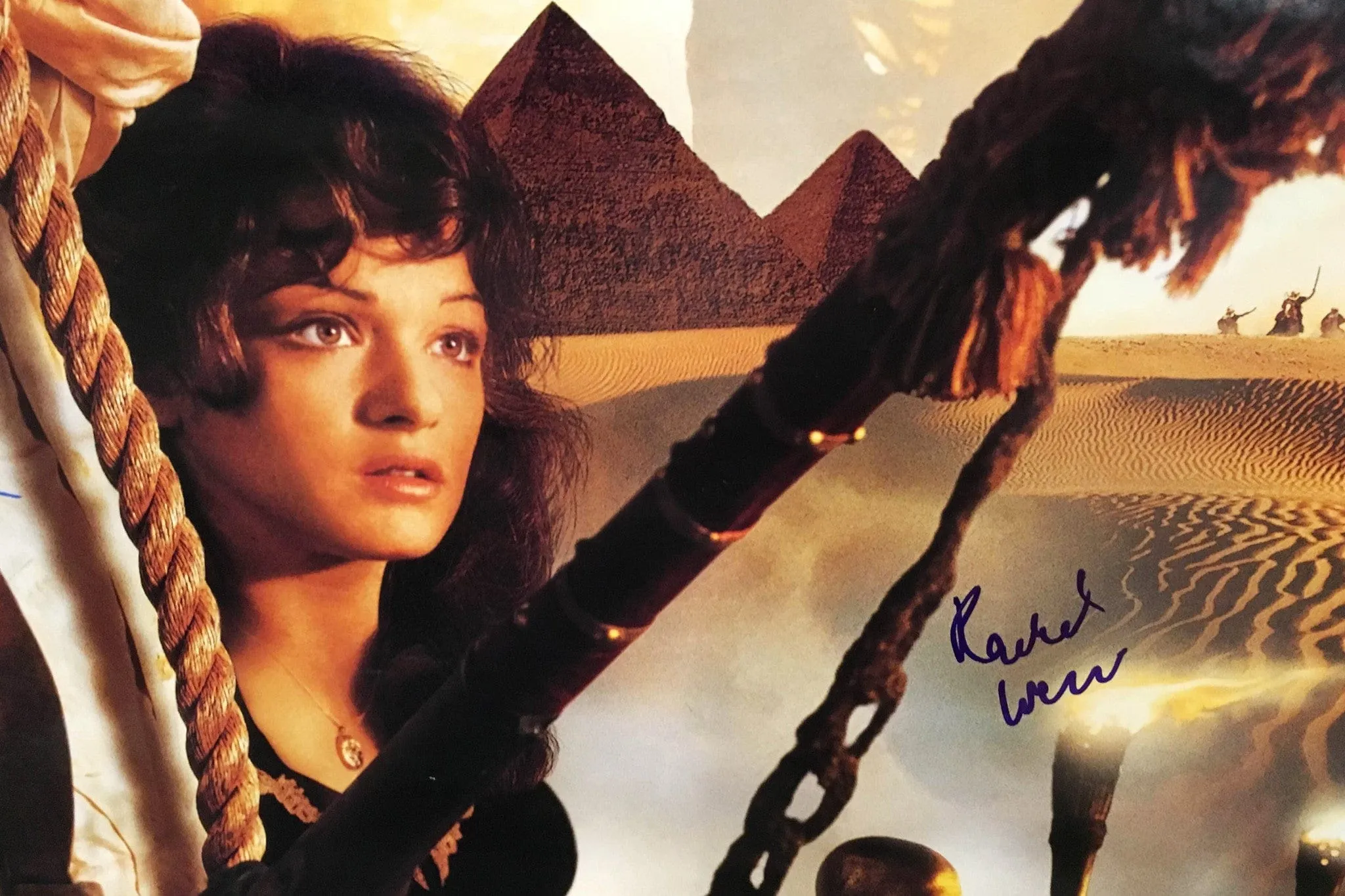 "The Mummy" 1999 Movie Poster Signed by Brandon Fraser Rachel Weisz - $2K VALUE