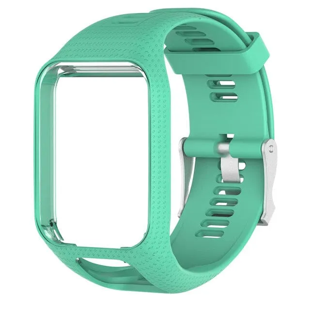 Replacement Silicone Watch band compatible with TomTom Smart Watches
