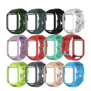 Replacement Silicone Watch band compatible with TomTom Smart Watches