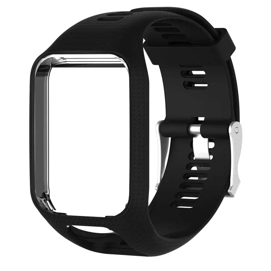 Replacement Silicone Watch band compatible with TomTom Smart Watches