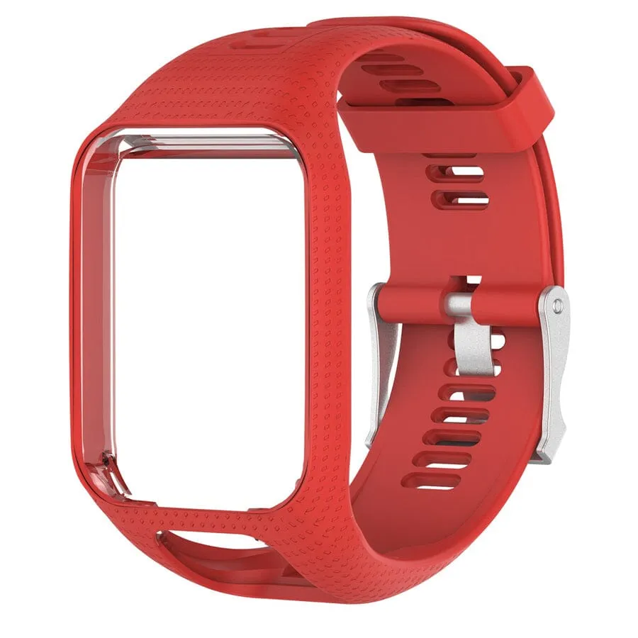 Replacement Silicone Watch band compatible with TomTom Smart Watches