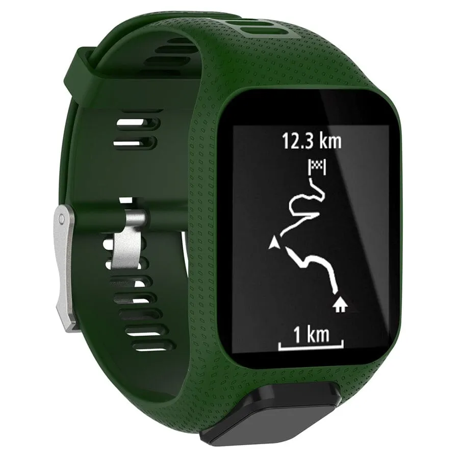 Replacement Silicone Watch band compatible with TomTom Smart Watches