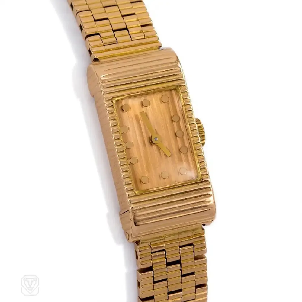 Retro gold watch with removable band, Boucheron