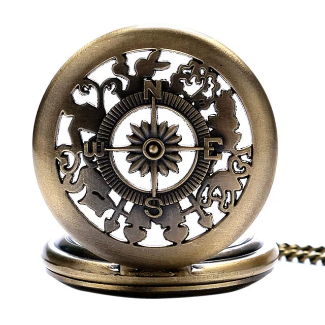Retro Style Alice in Wonderland Pocket Watch