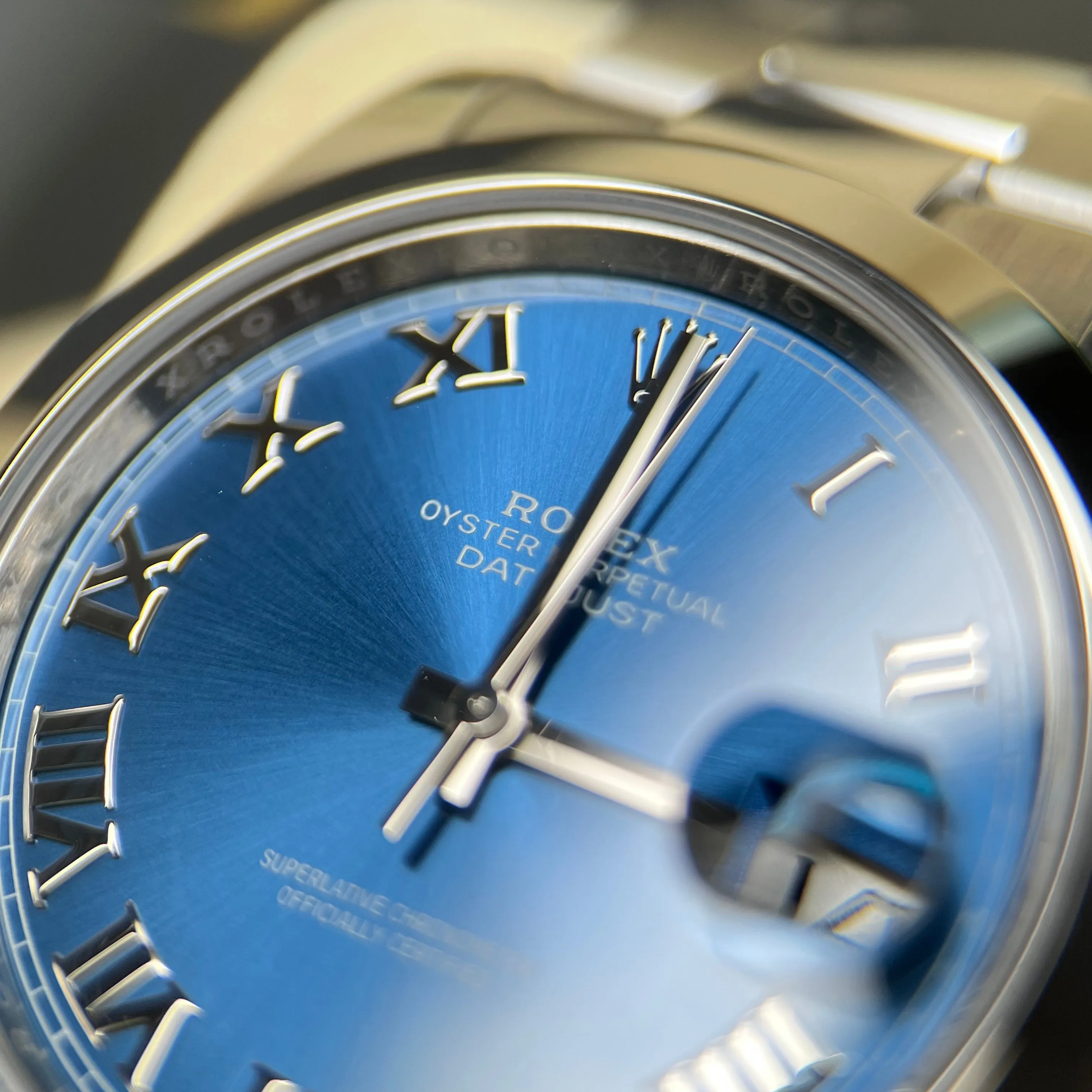 Rolex 126300 Datejust 41 Azzurro Blue Oyster 2021 Full Set Watch