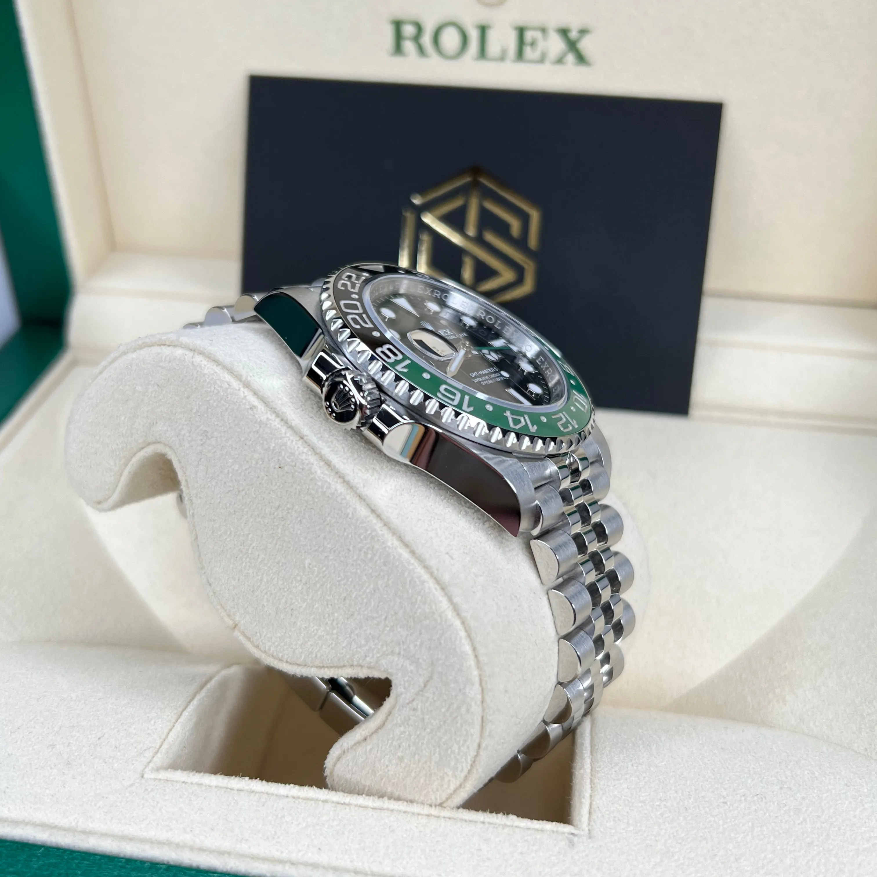 Rolex 126720VTNR GMT-Master II 'Sprite' Jubilee Bracelet 2023 Unworn Watch