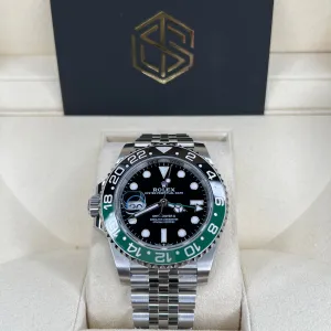 Rolex 126720VTNR GMT-Master II 'Sprite' Jubilee Bracelet 2023 Unworn Watch