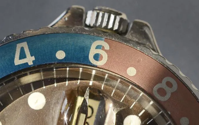 Rolex 1675 Tropical MK1 GMT Master