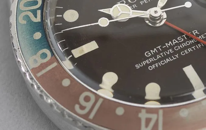 Rolex 1675 Tropical MK1 GMT Master