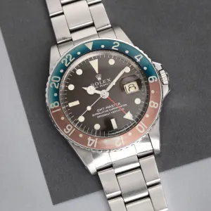 Rolex 1675 Tropical MK1 GMT Master