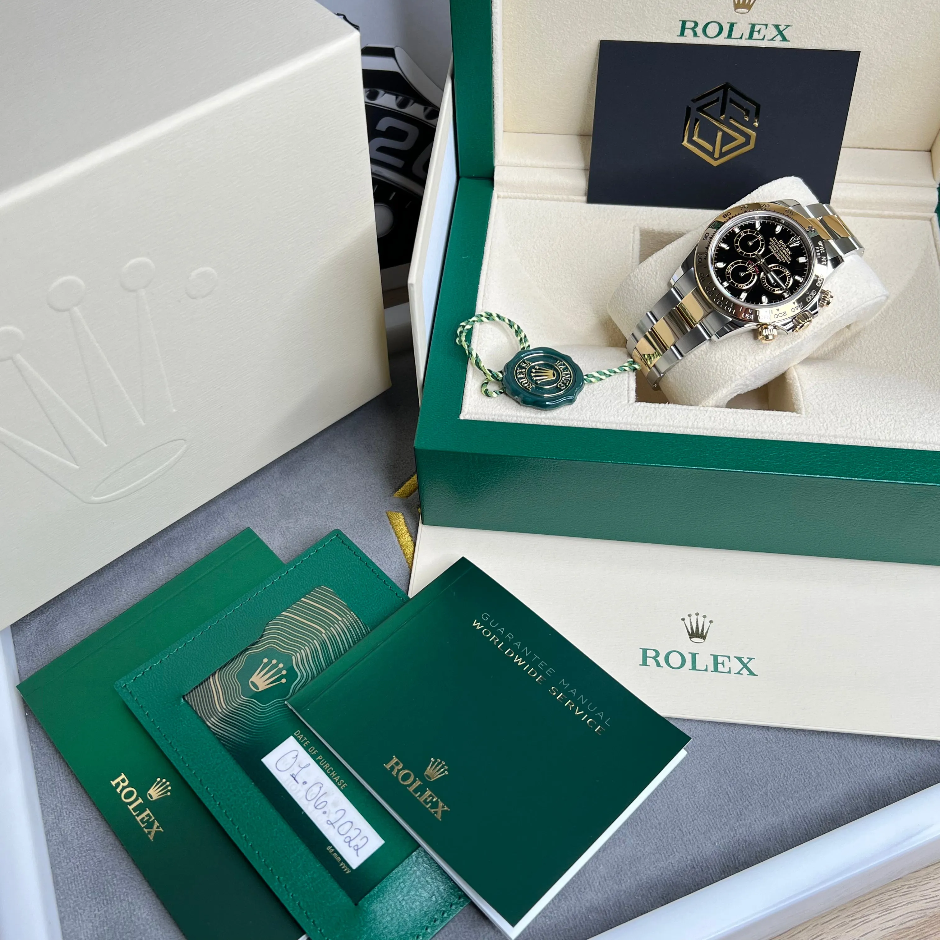 Rolex Cosmograph Daytona Bi-Metal 116503 Black Dial 2022 Watch
