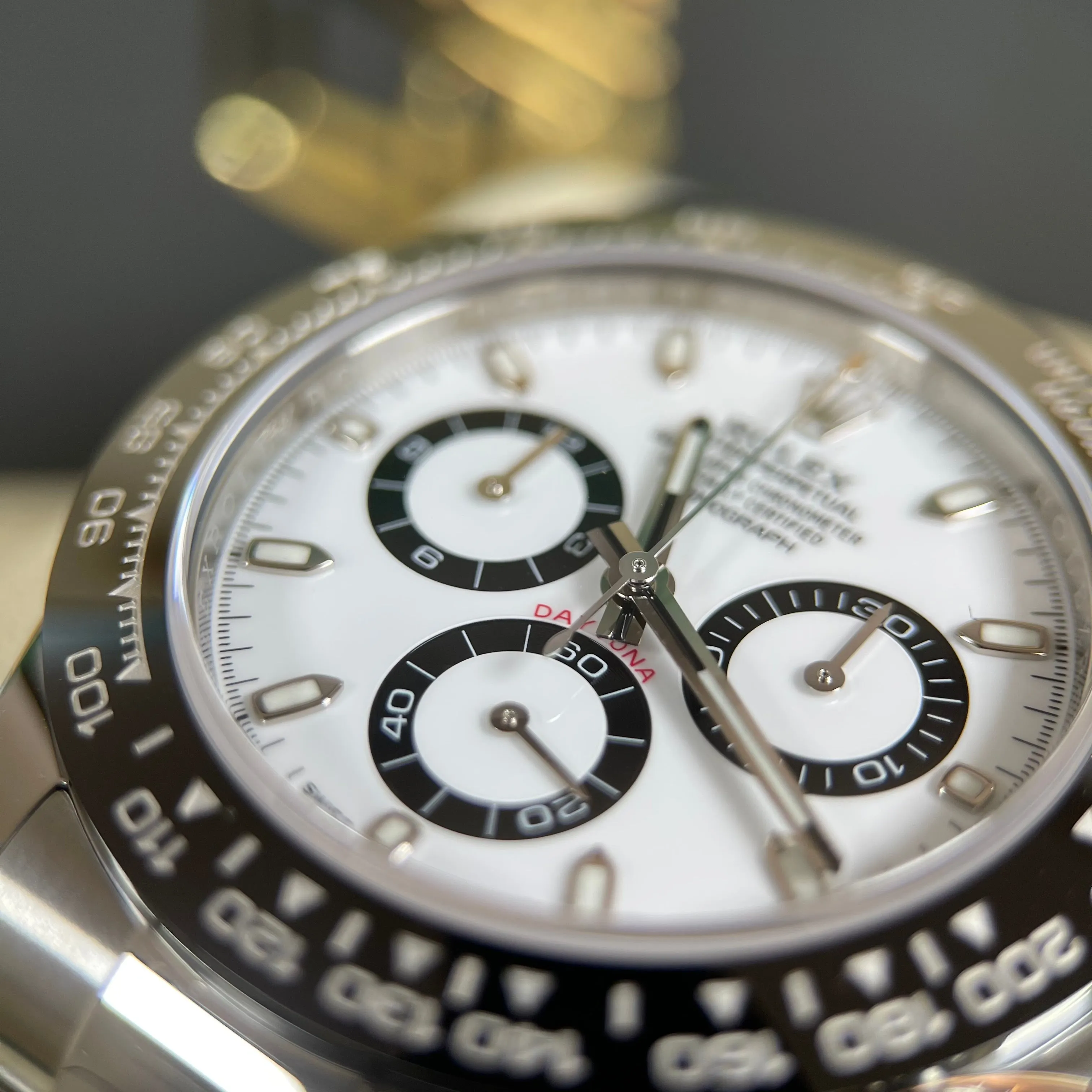 Rolex Cosmograph Daytona Ceramic White 'Panda' Dial 116500LN 2021 Brand New Watch