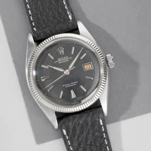 Rolex Datejust Black Honeycomb Dial 6305-1