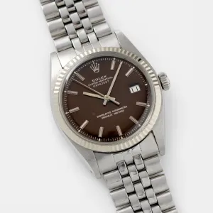Rolex Datejust Tropical Dial Reference 1601 Box and Papers