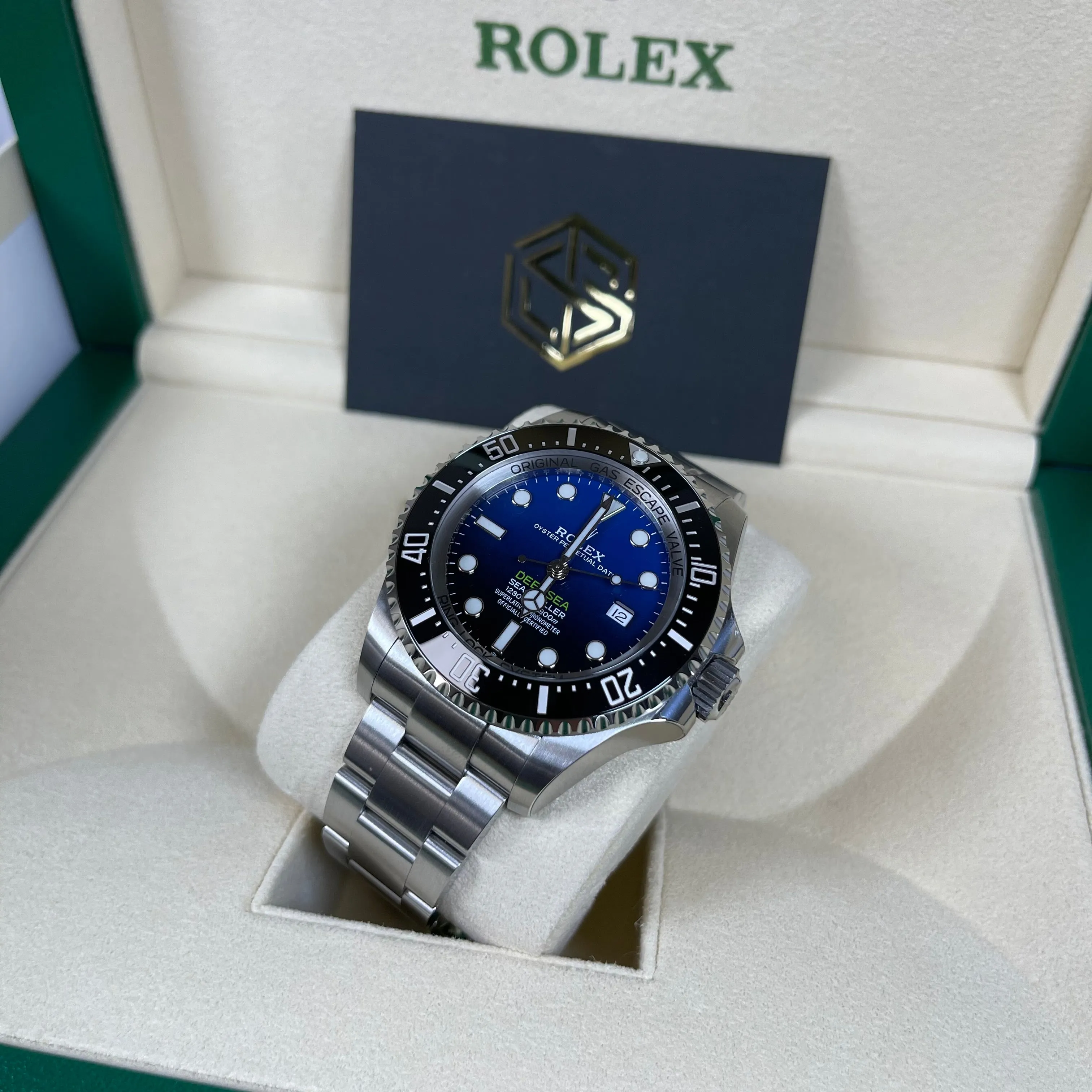 Rolex DeepSea James Cameron 126660 2020 Mint Condition Full Set Watch