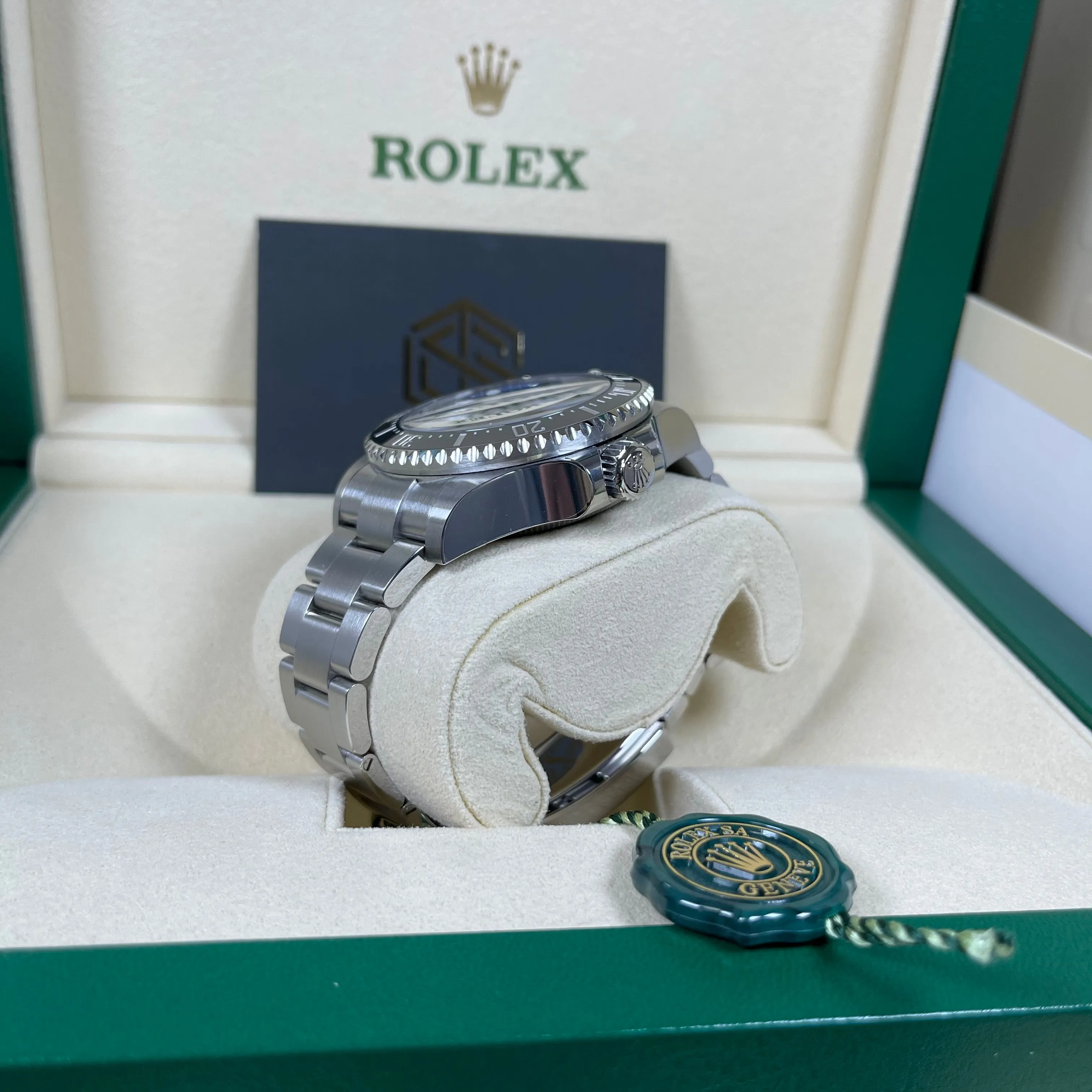 Rolex DeepSea James Cameron 126660 2020 Mint Condition Full Set Watch
