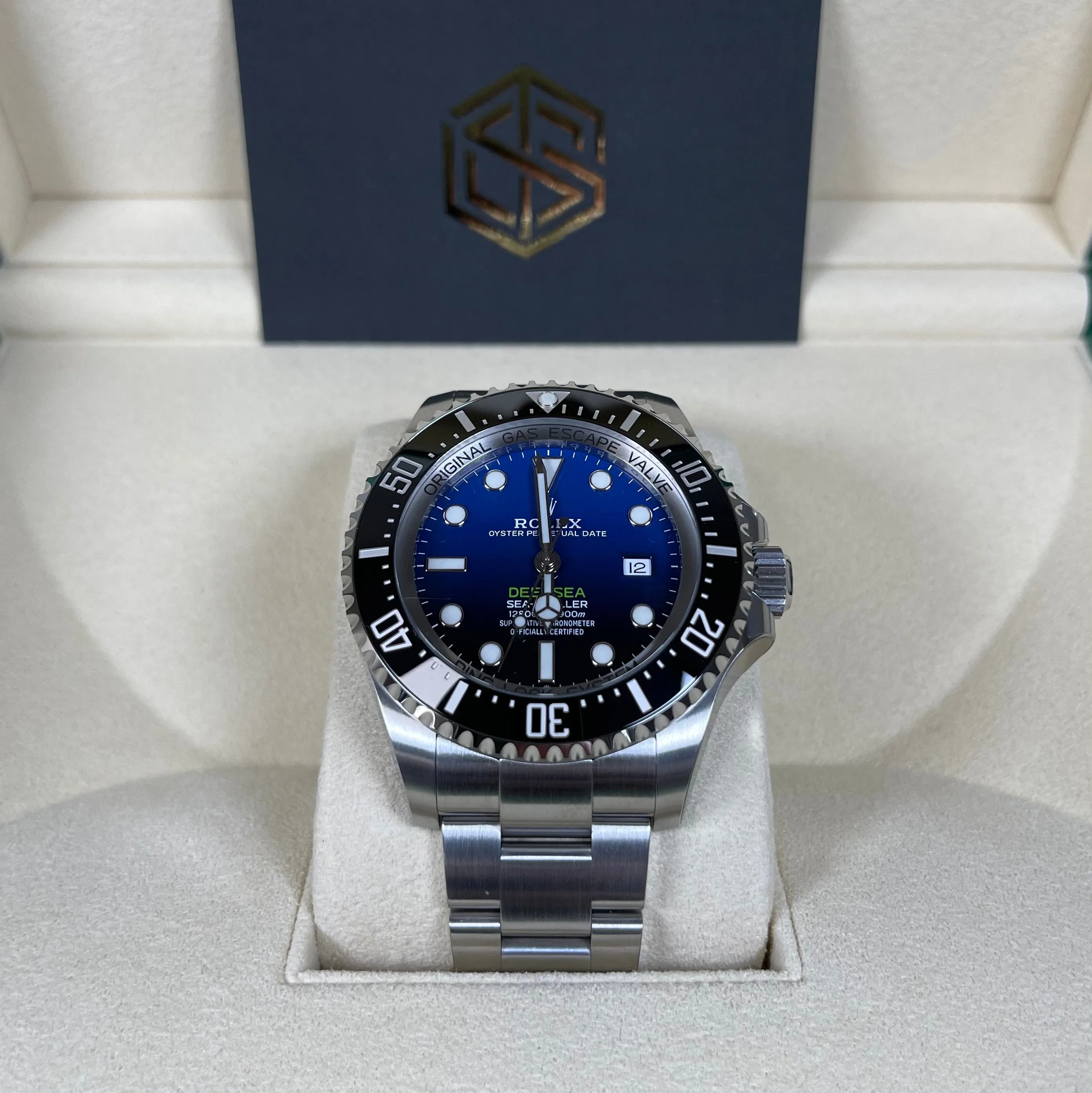 Rolex DeepSea James Cameron 126660 2020 Mint Condition Full Set Watch