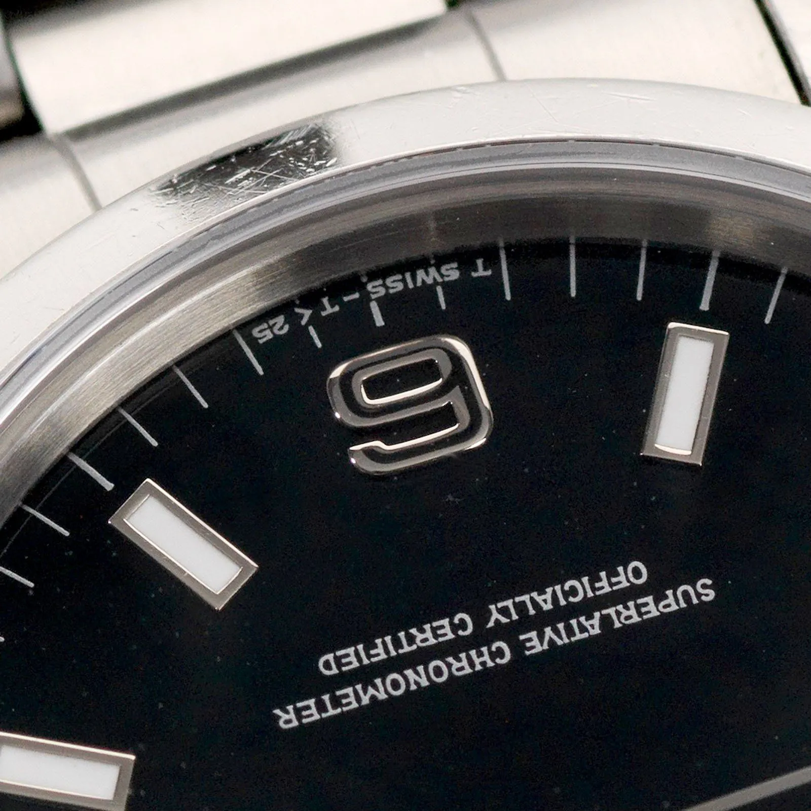 Rolex Explorer 14270 'Black Out' Dial B&P