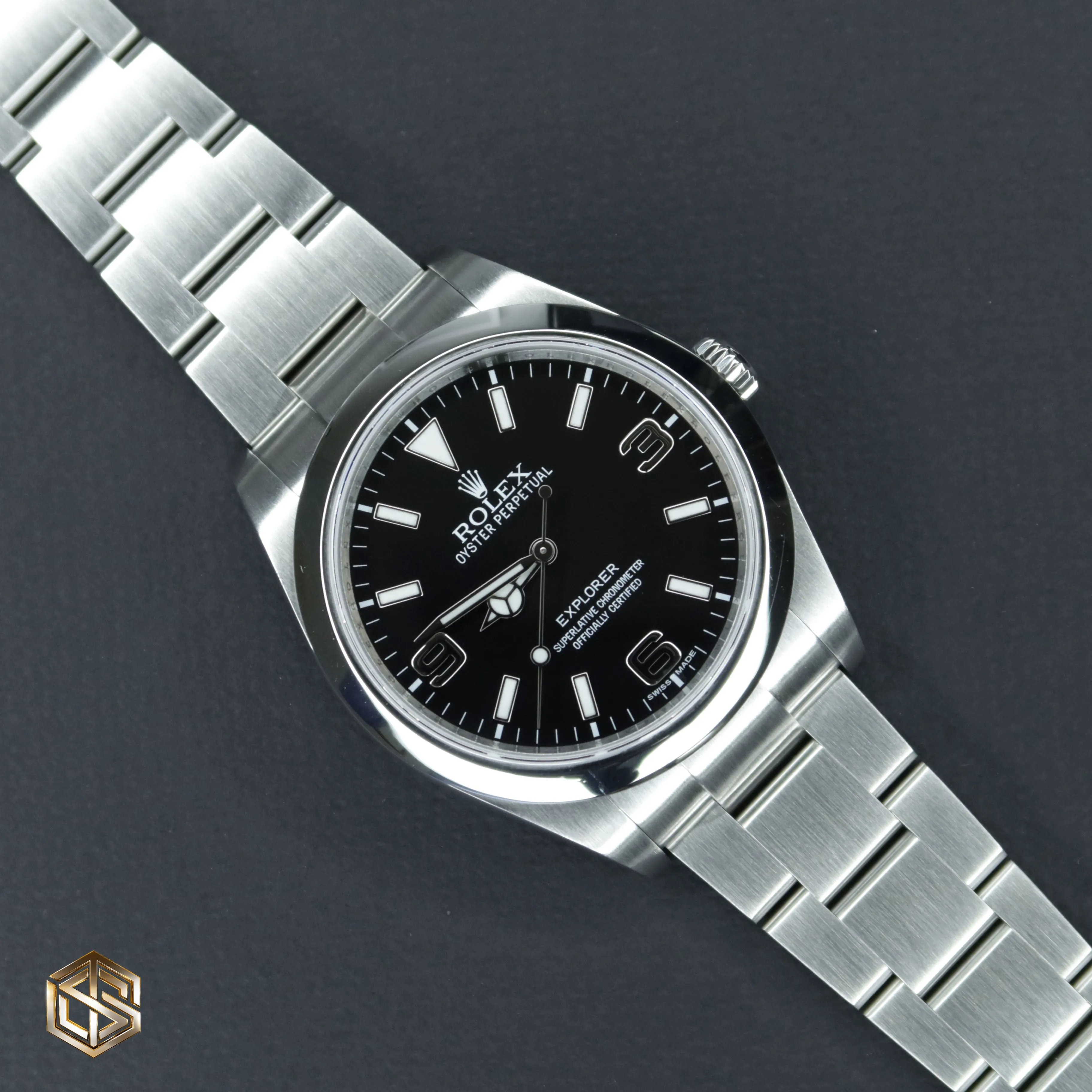 Rolex Explorer I 214270 39mm 2015 Full Set Watch