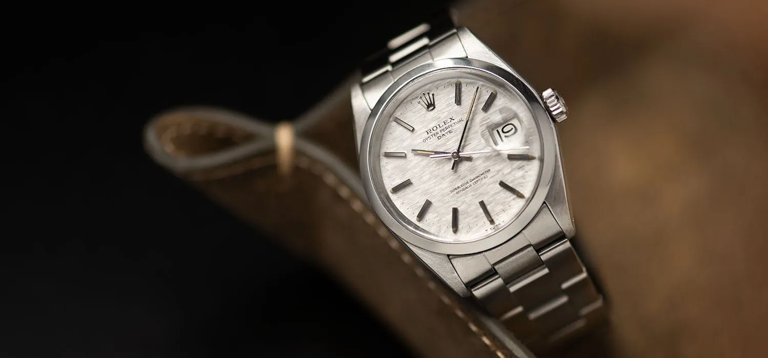 Rolex Oyster Perpetual Date 1500 Brick Dial