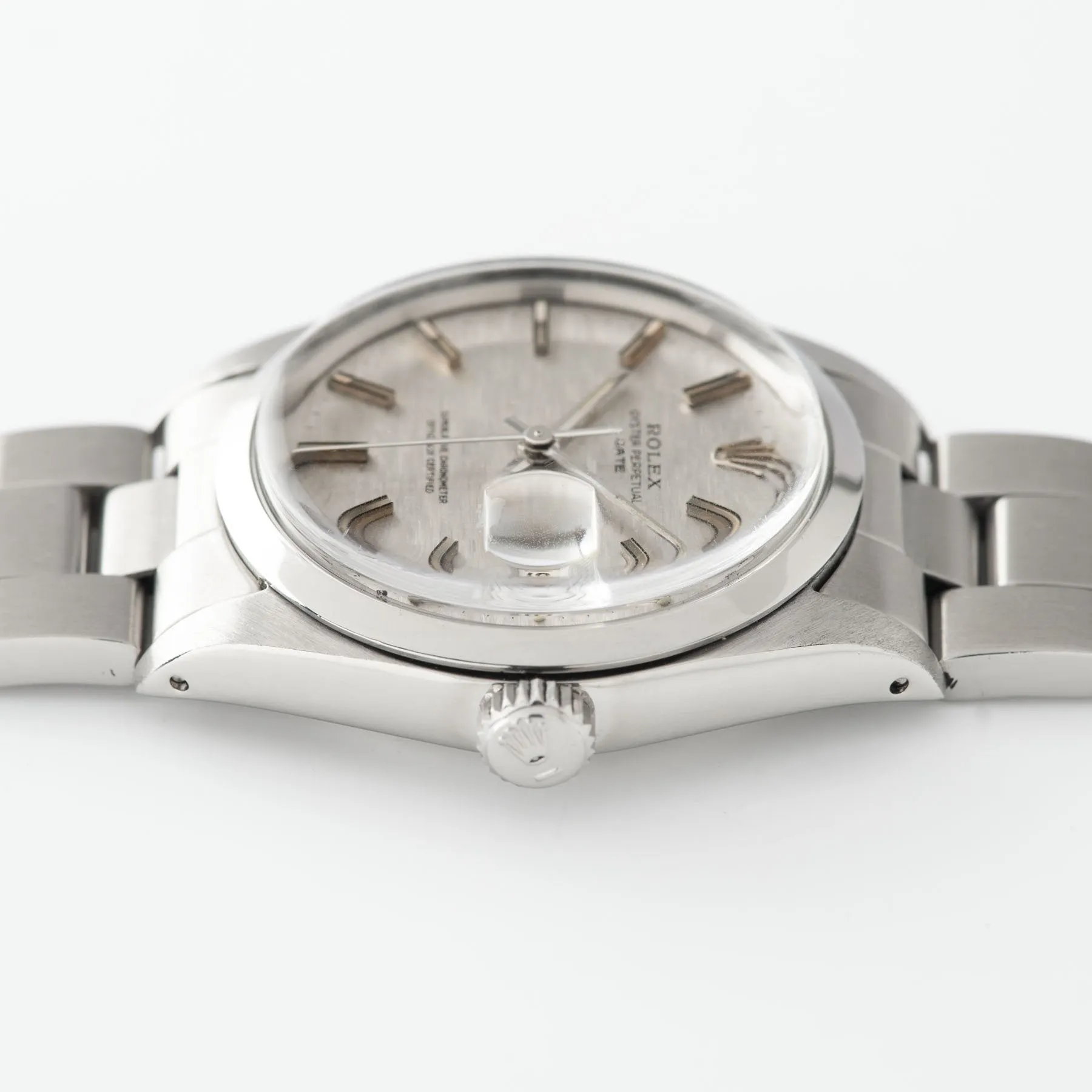 Rolex Oyster Perpetual Date 1500 Brick Dial