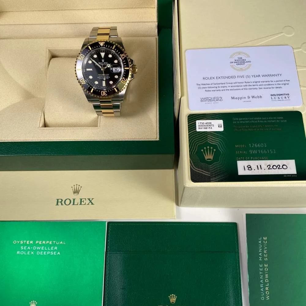Rolex Sea Dweller 43 126603 (2020)