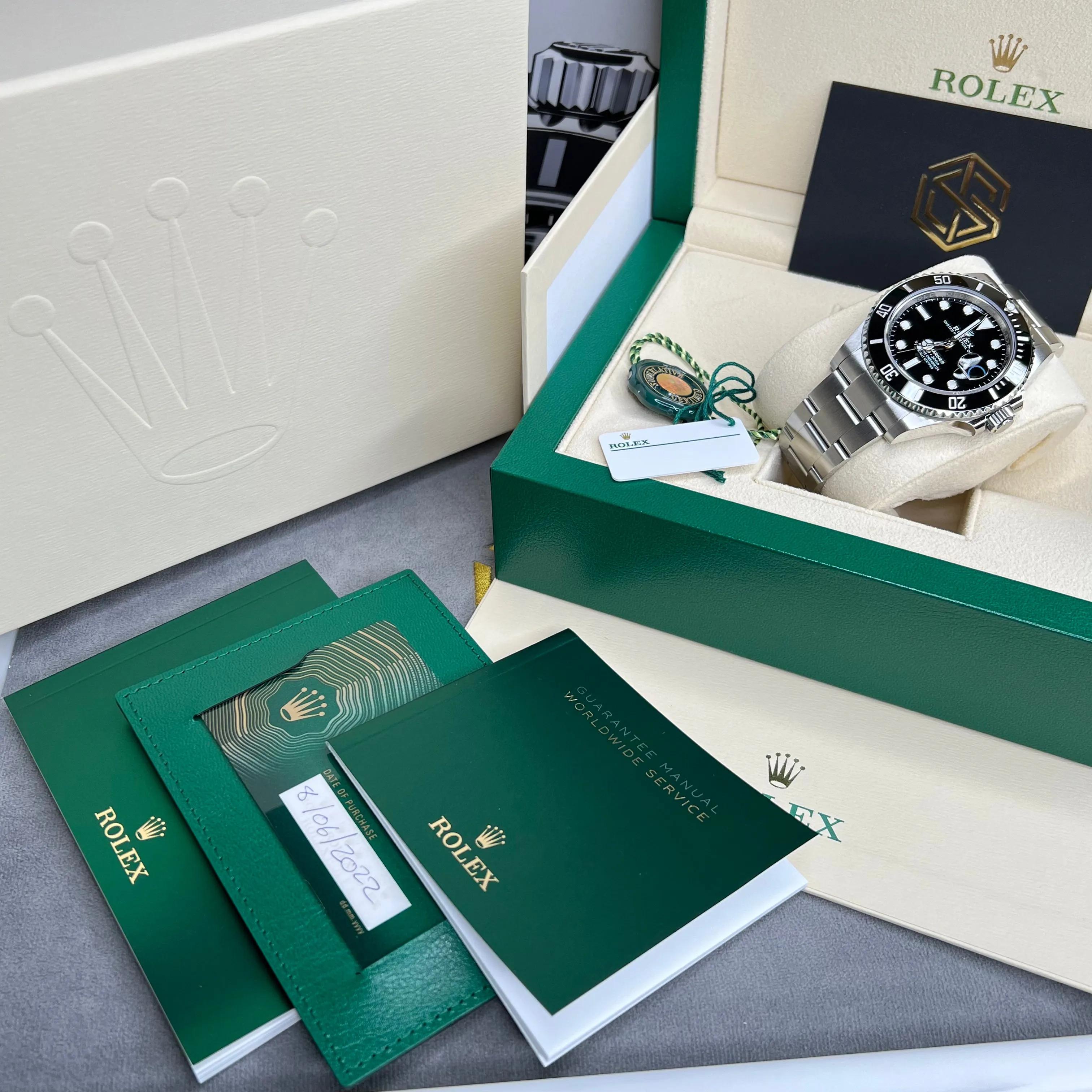 Rolex Submariner Date 126610LN Unworn June 2022 Full Set Watch