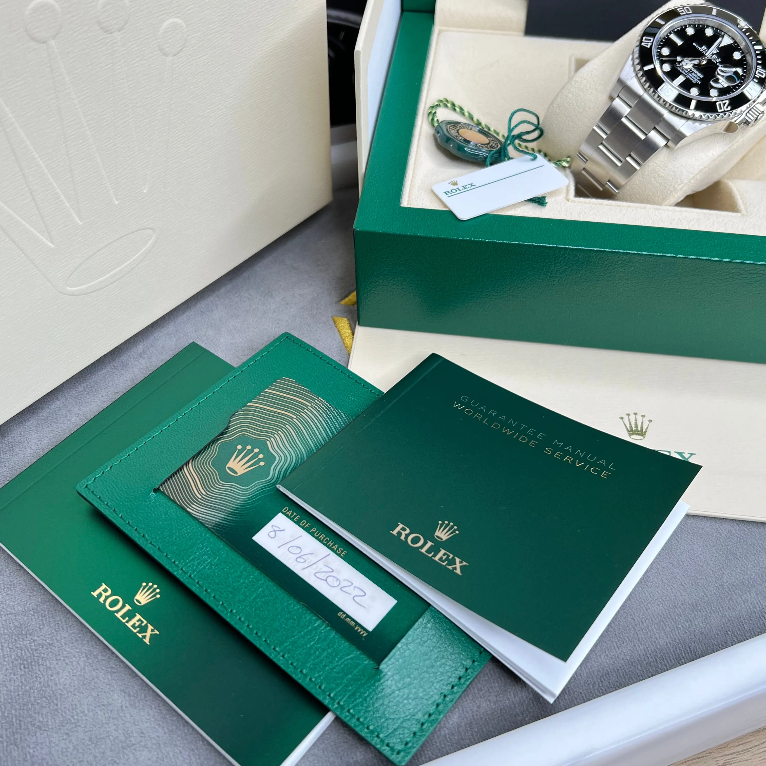 Rolex Submariner Date 126610LN Unworn June 2022 Full Set Watch