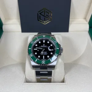 Rolex Submariner Date 'Starbucks' 126610LV 41mm Unworn Sept 2021 Full Set Watch