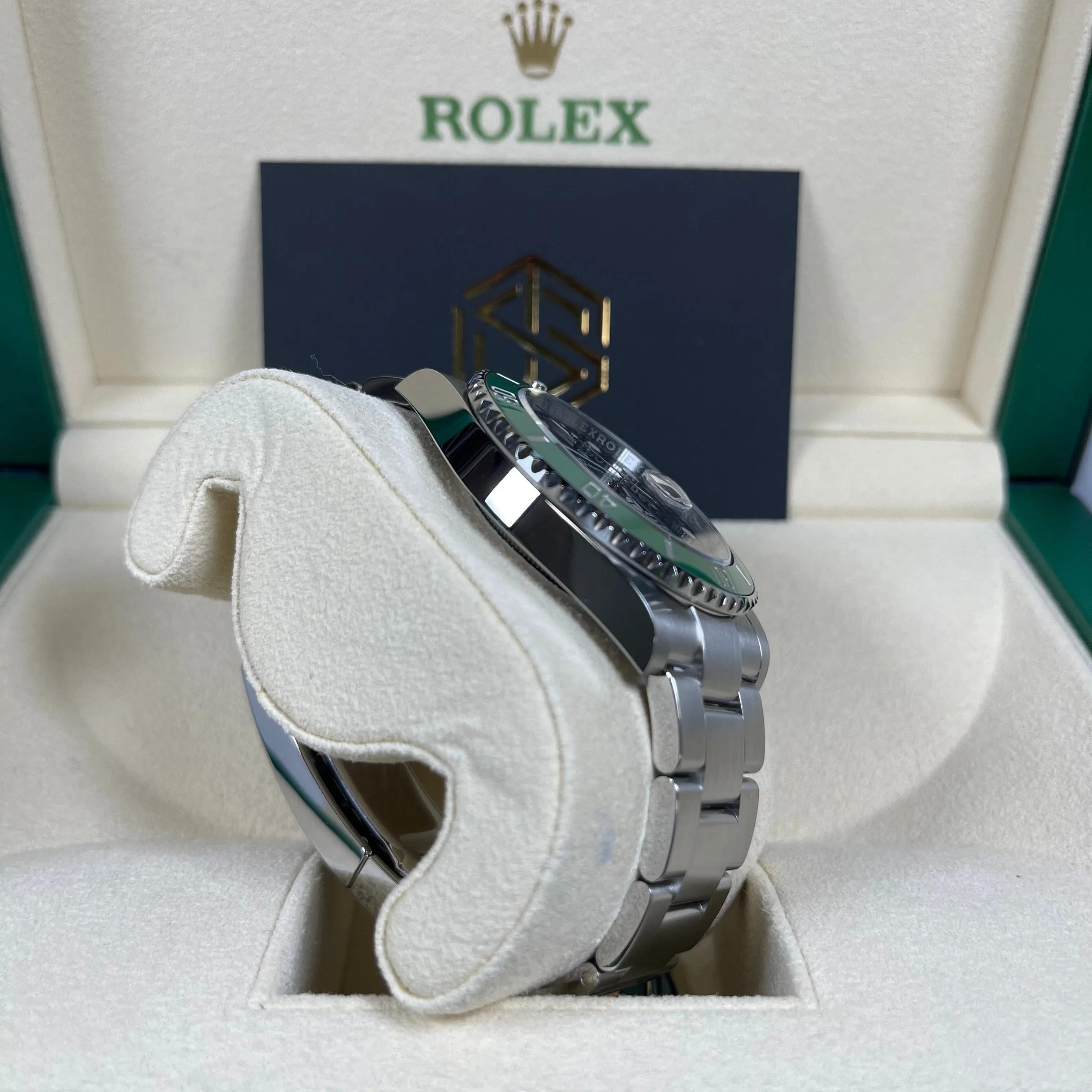 Rolex Submariner Date 'Starbucks' 126610LV 41mm Unworn Sept 2021 Full Set Watch