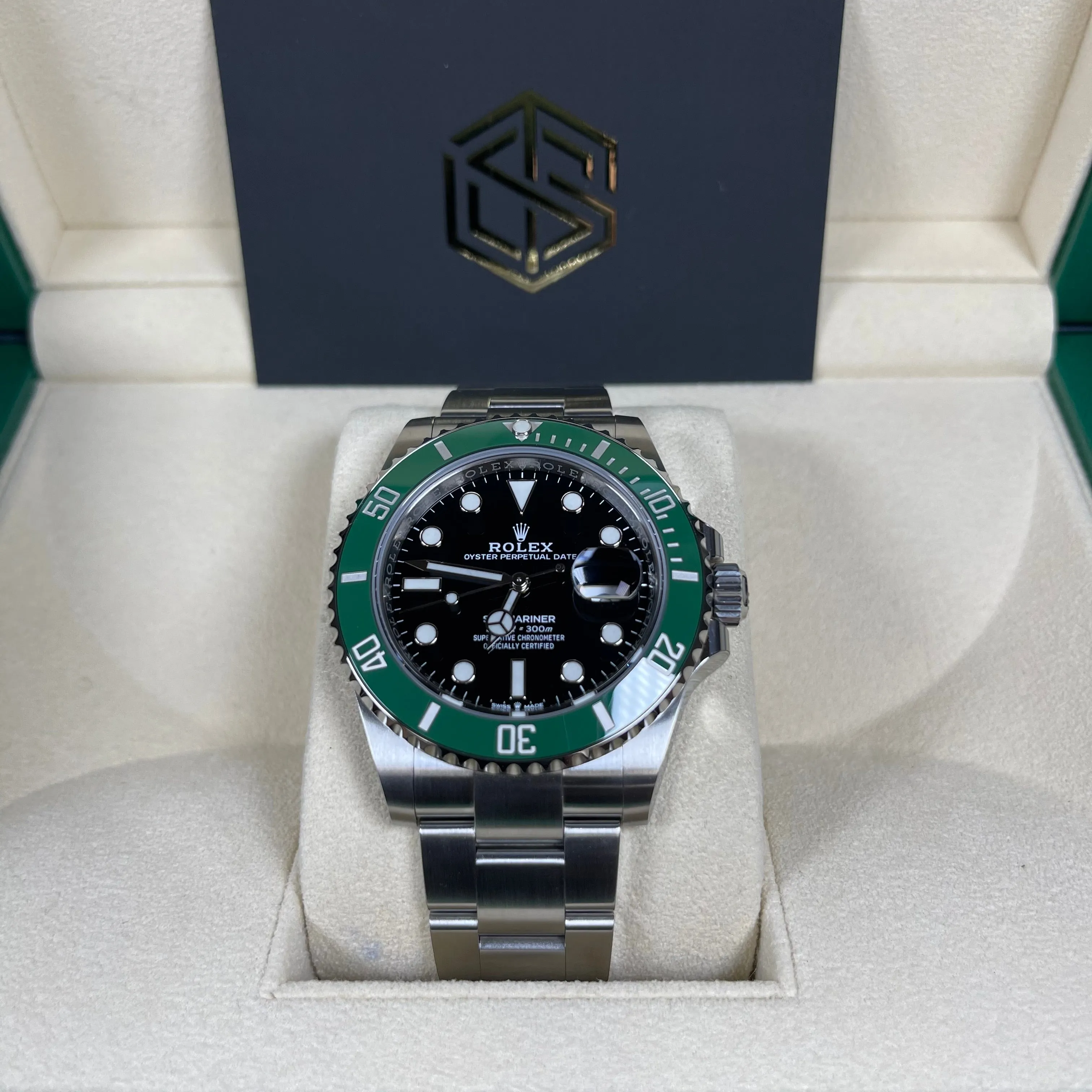 Rolex Submariner Date 'Starbucks' 126610LV 41mm Unworn Sept 2021 Full Set Watch