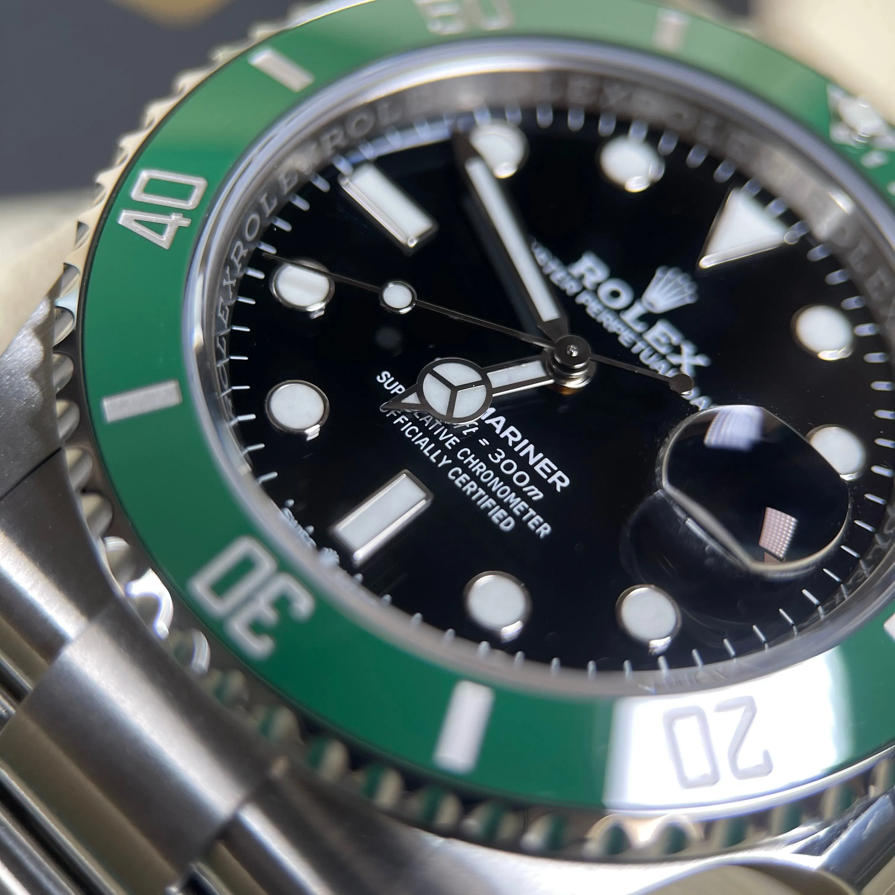 Rolex Submariner Date 'Starbucks' 126610LV 41mm Unworn Sept 2021 Full Set Watch