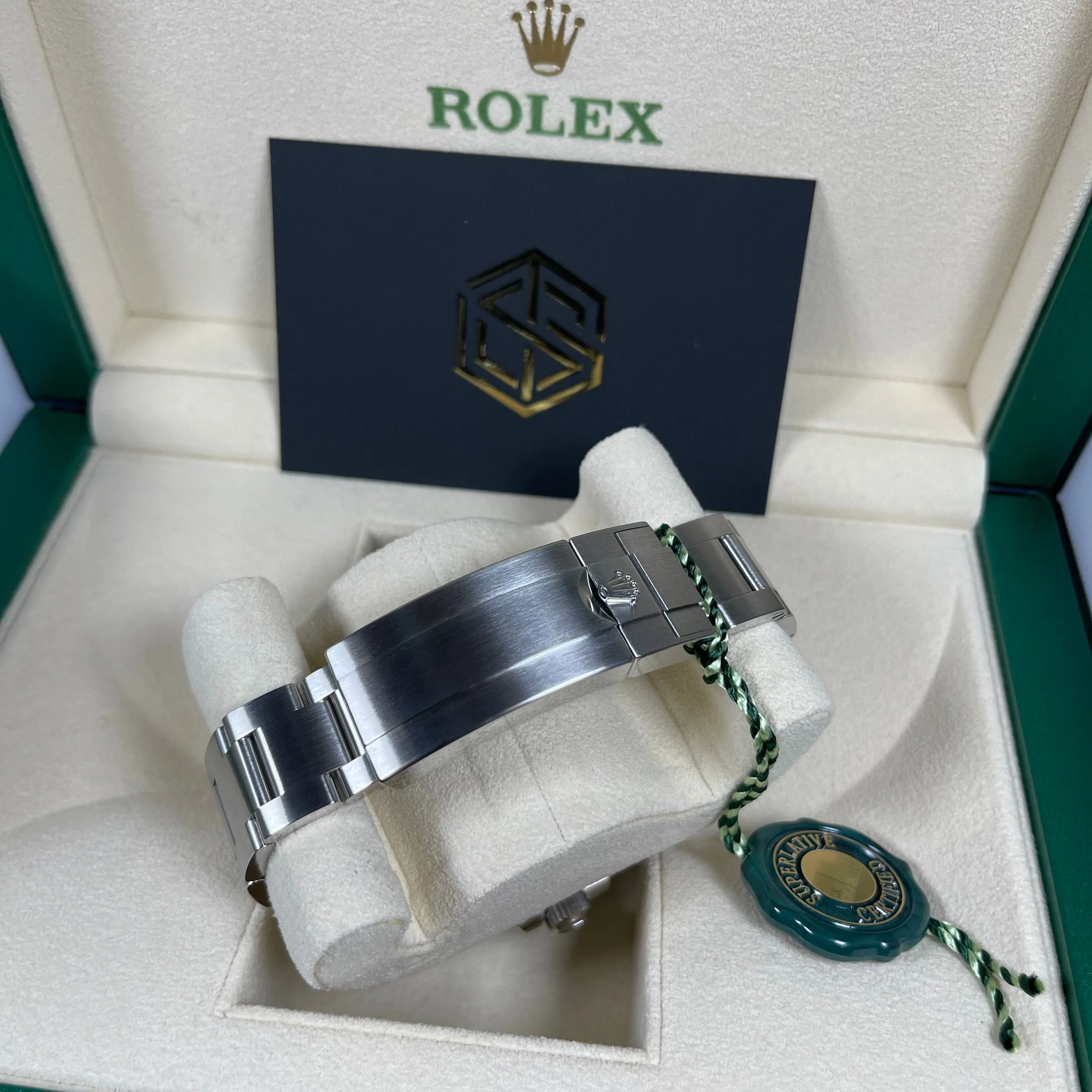 Rolex Submariner Date 'Starbucks' 126610LV 41mm Unworn Sept 2021 Full Set Watch
