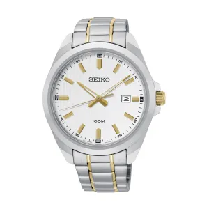 Seiko Mens Two Tone Watch Model SUR279P