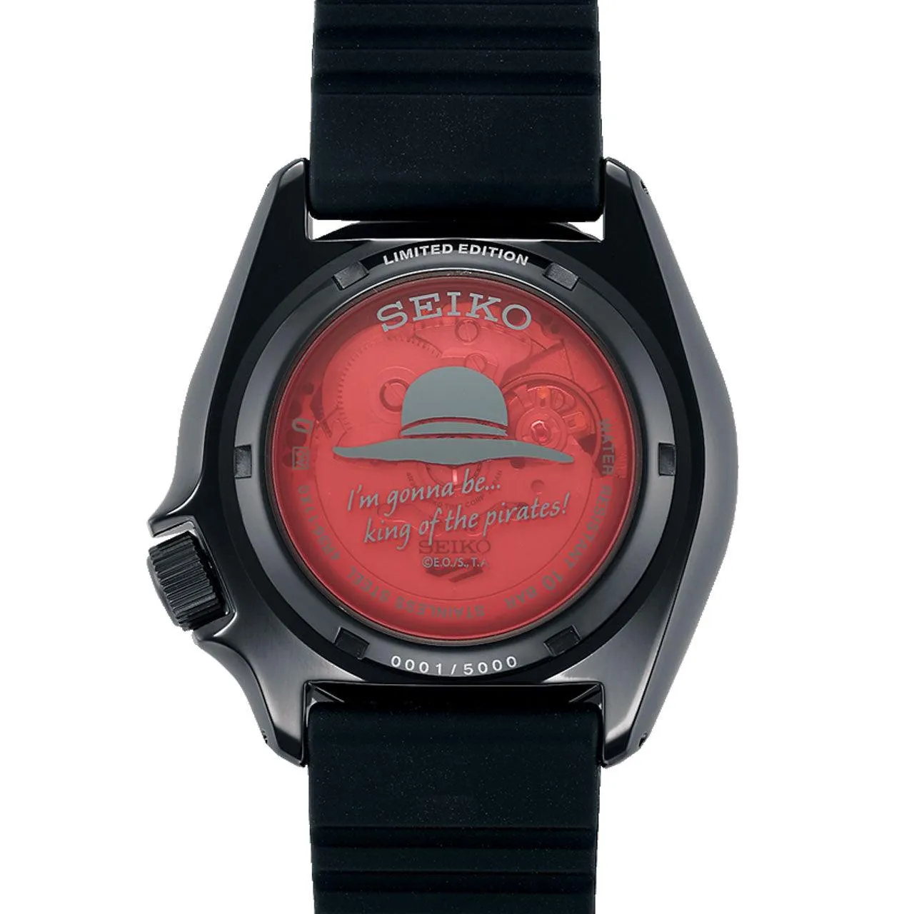 SRPH65K - Limited Edition One Piece ‘Monkey.D Luffy’ Mens Seiko 5 Sports Watch