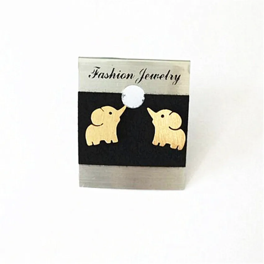 Sweet Lucky Cartoon Baby Elephant Earrings