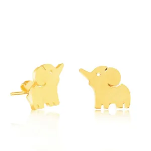 Sweet Lucky Cartoon Baby Elephant Earrings