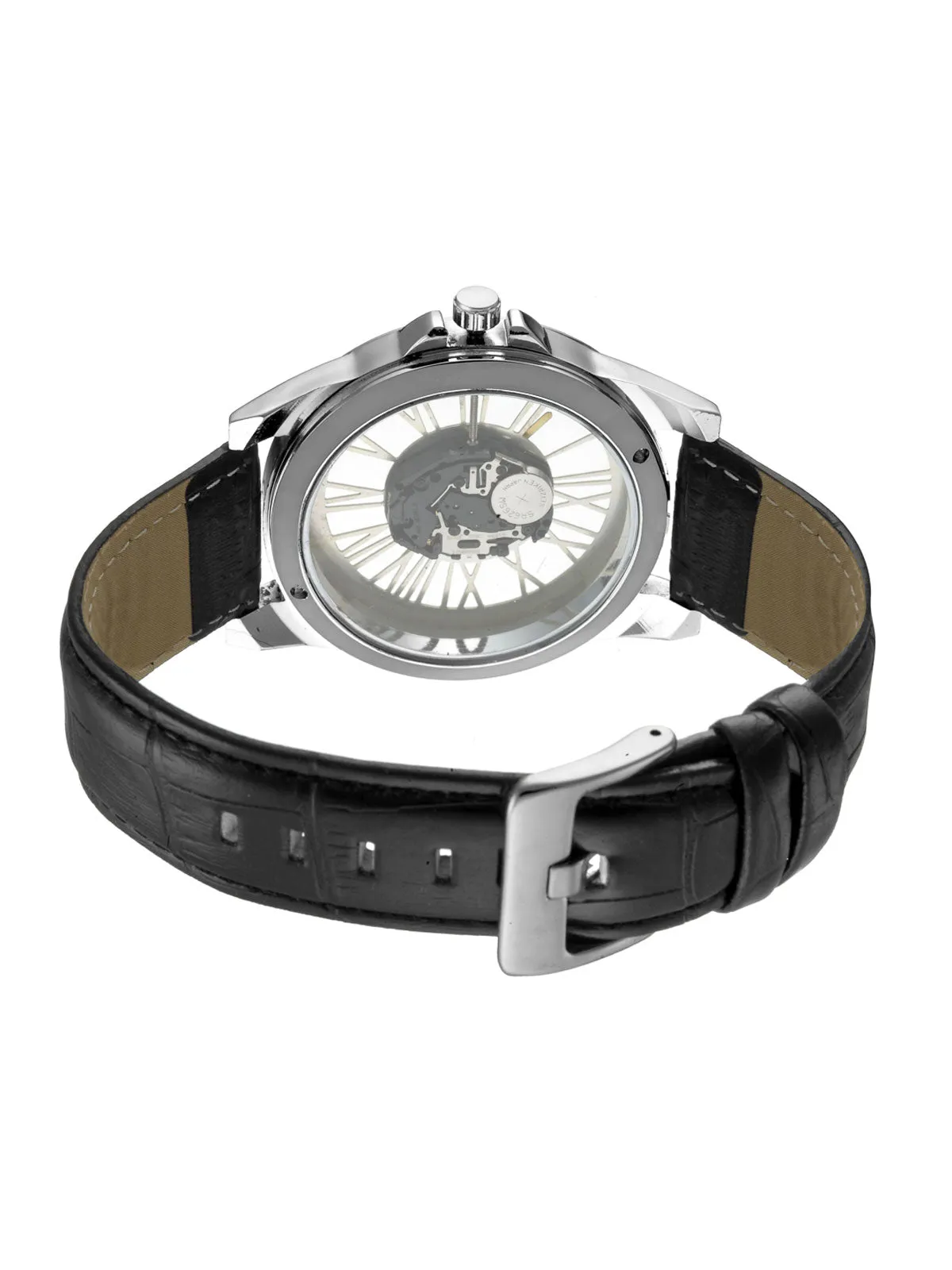 Teakwood Leather Beige Men's Analog Watch