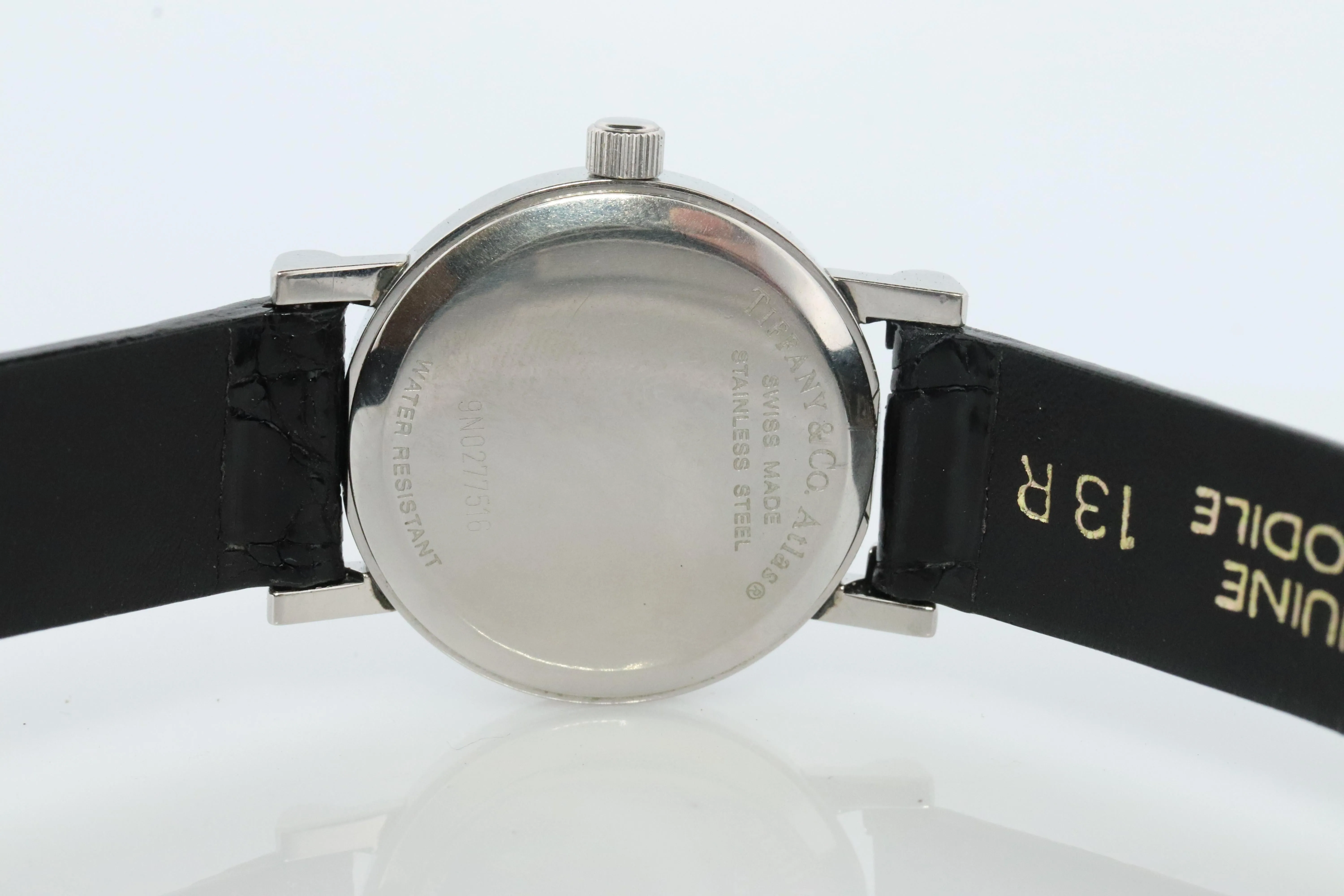 Tiffany and Co Watch. Tiffany Atlas Date Quartz 25mm Ladies Wristwatch