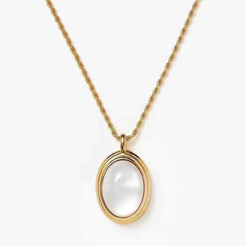 Tiger Eye Necklace Retro Minority