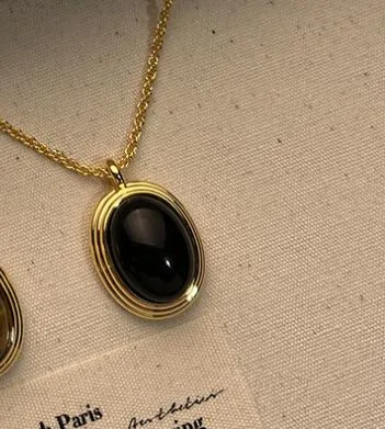 Tiger Eye Necklace Retro Minority