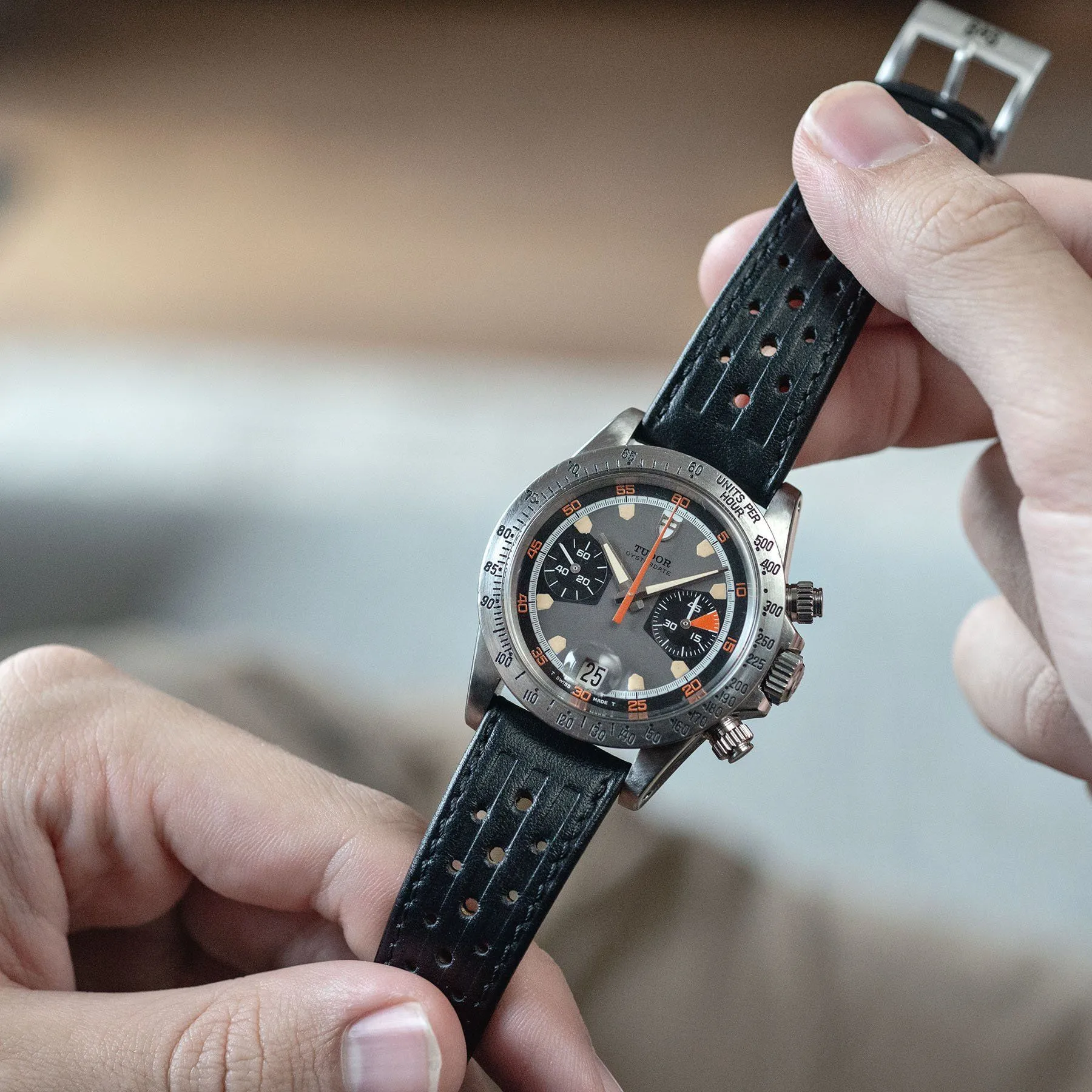 Tudor Home Plate Chronograph Reference 7032