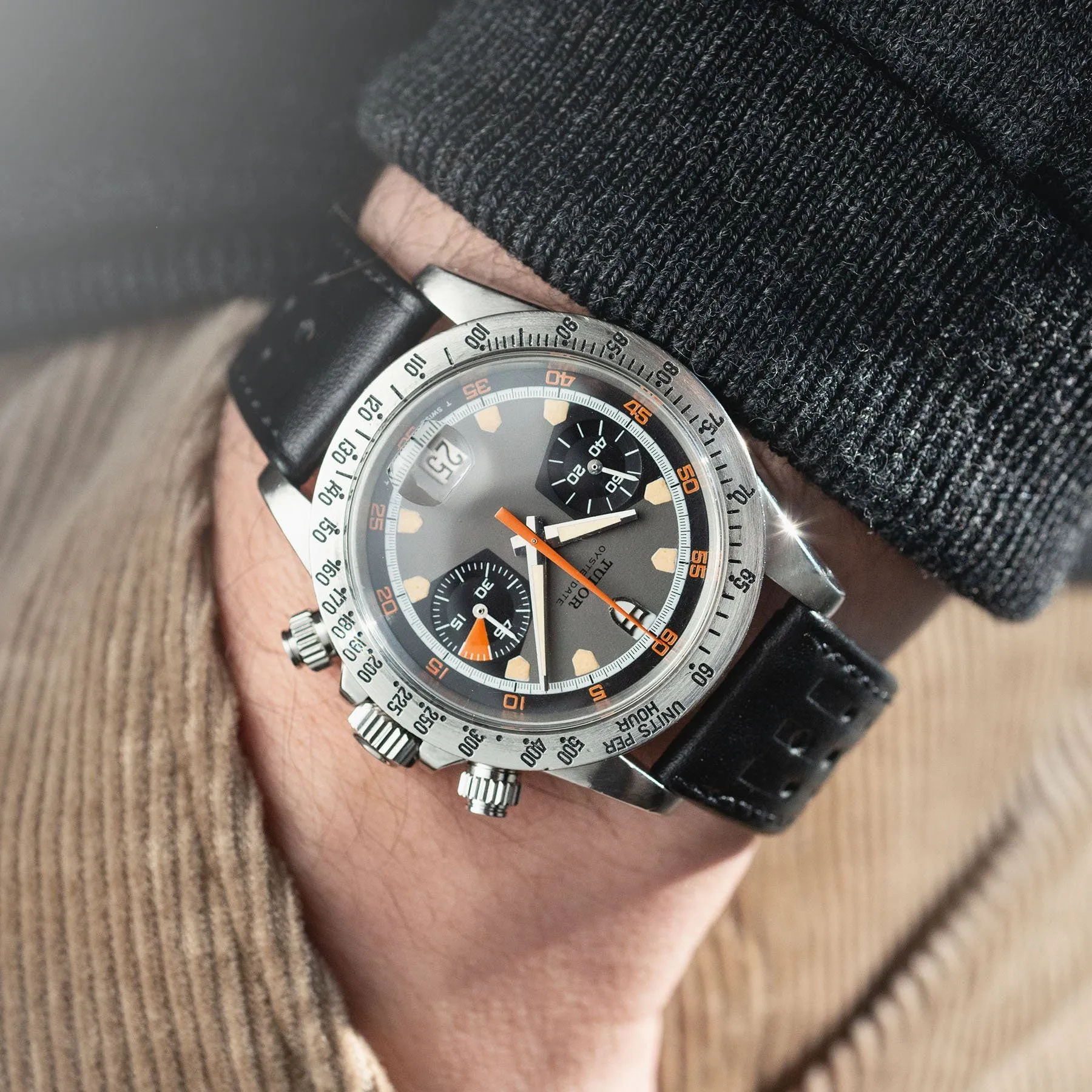 Tudor Home Plate Chronograph Reference 7032