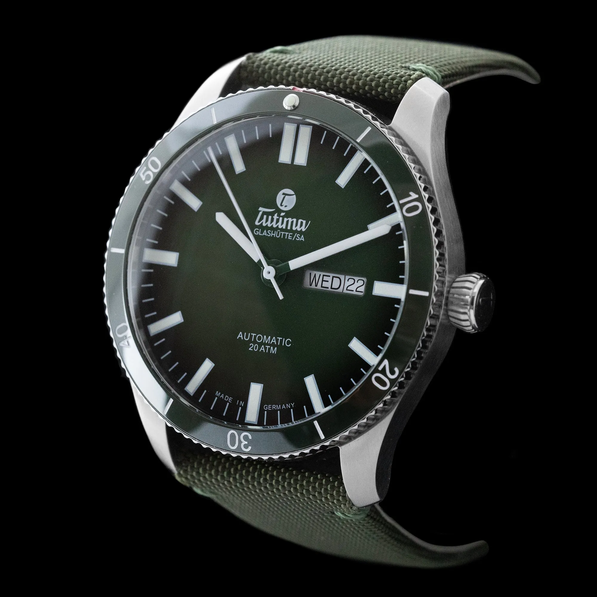 Tutima - 2021 Grand Flieger 'Airport Automatic Green'